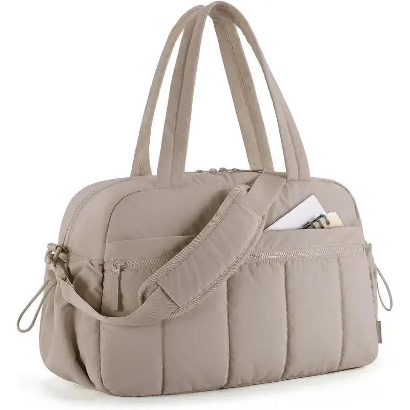 Sac à langer grande capacité BabyLunea Ivoire | Sac à langer pratique et élégant