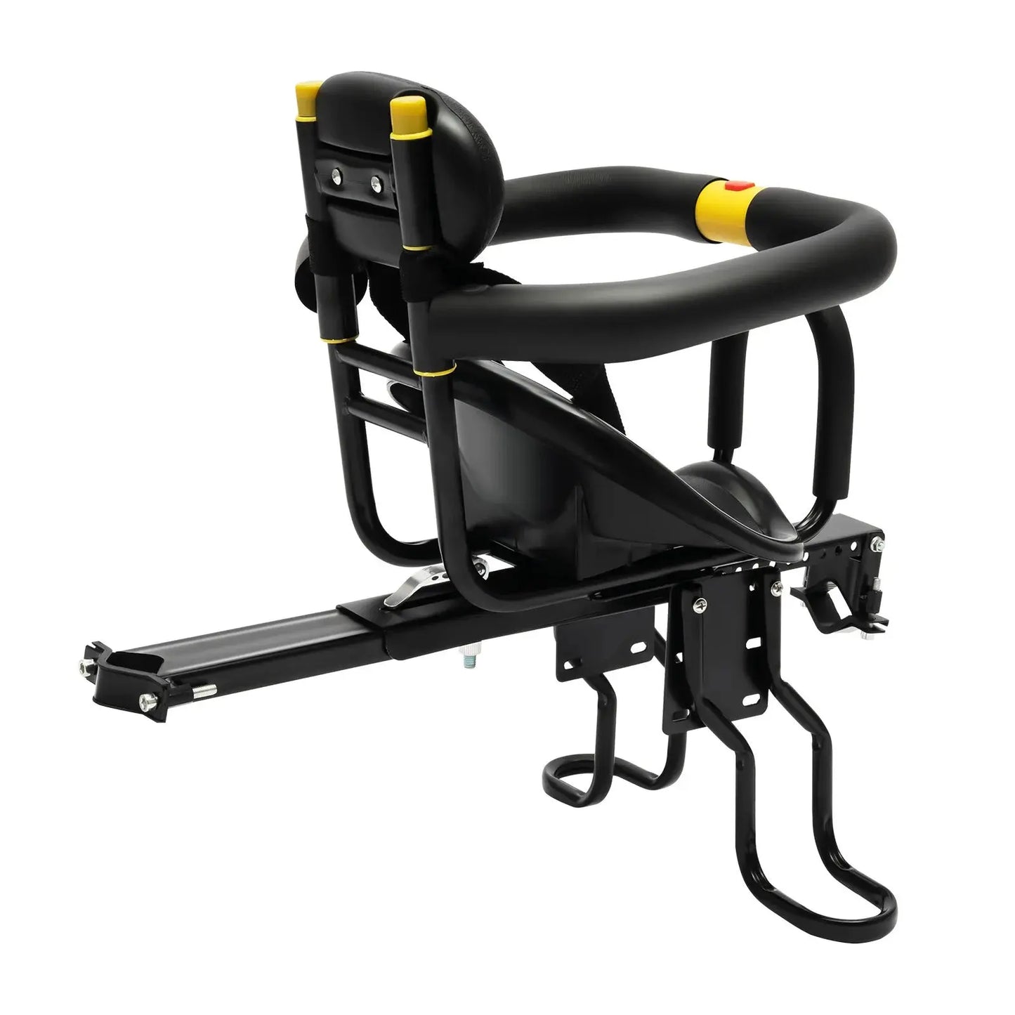 Siège vélo bébé avant BabyLunea ConfortRide – assise réglable et garde-corps enveloppant