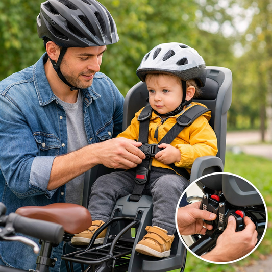 Comment installer un siège vélo bébé ?