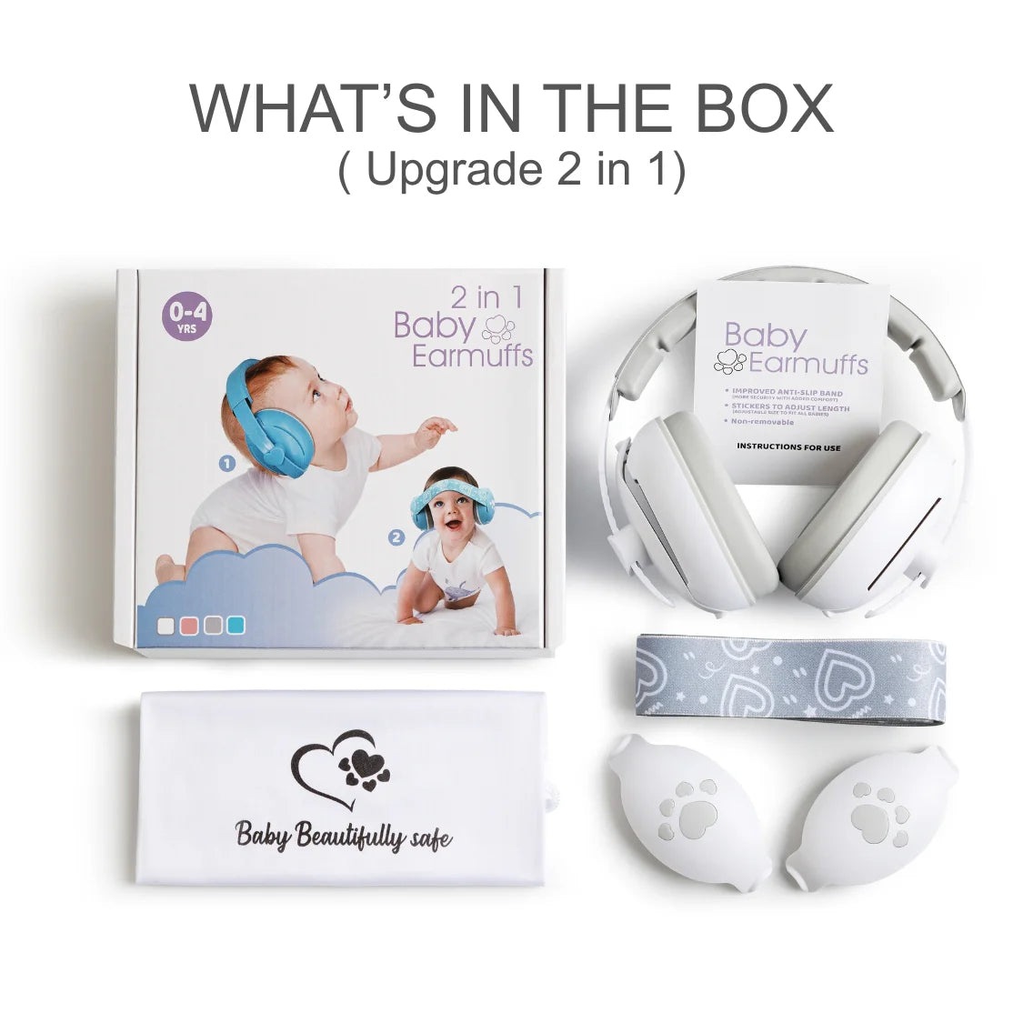 Casque antibruit bébé BabyLunea Serea