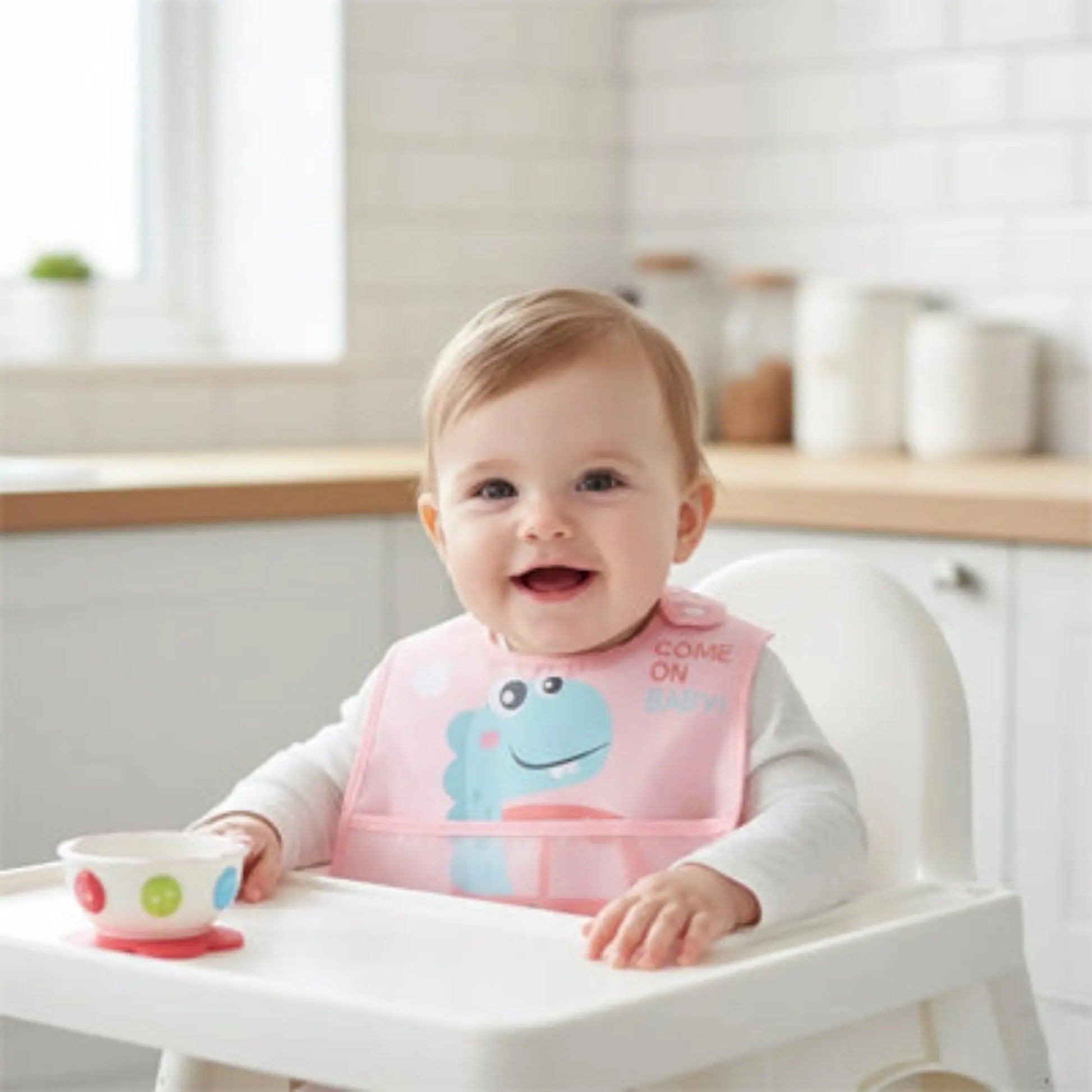 Bavoir pour bébé BabyLunea Manoa | Lot imperméable 6 pièces 