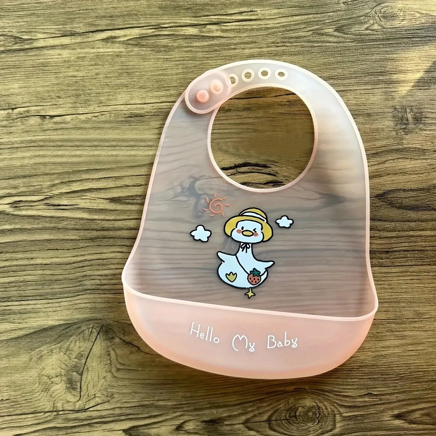 Bavoir silicone BabyLunea Livia – repas propres, poche récupératrice et entretien facile 