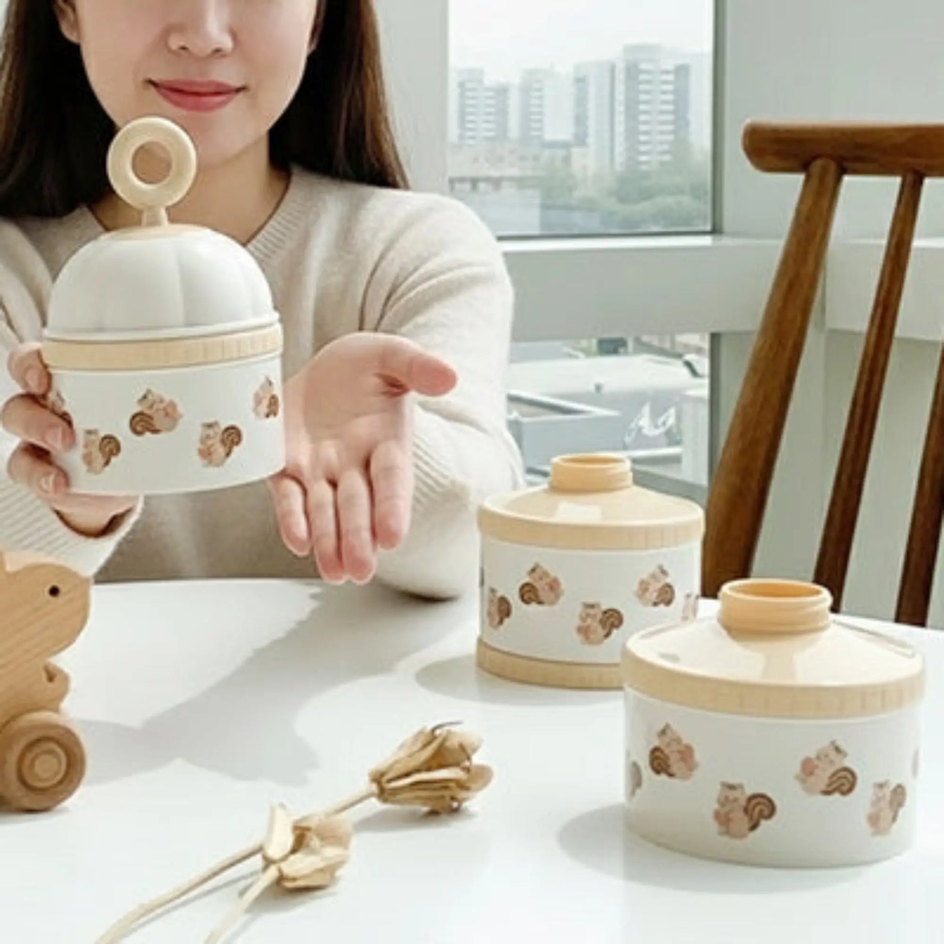 Boite doseuse lait BabyLunea Dosea | Nomade 