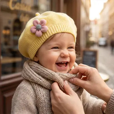 Bonnet bebe BabyLunea | Bonnet doux et chaud pour bébé 