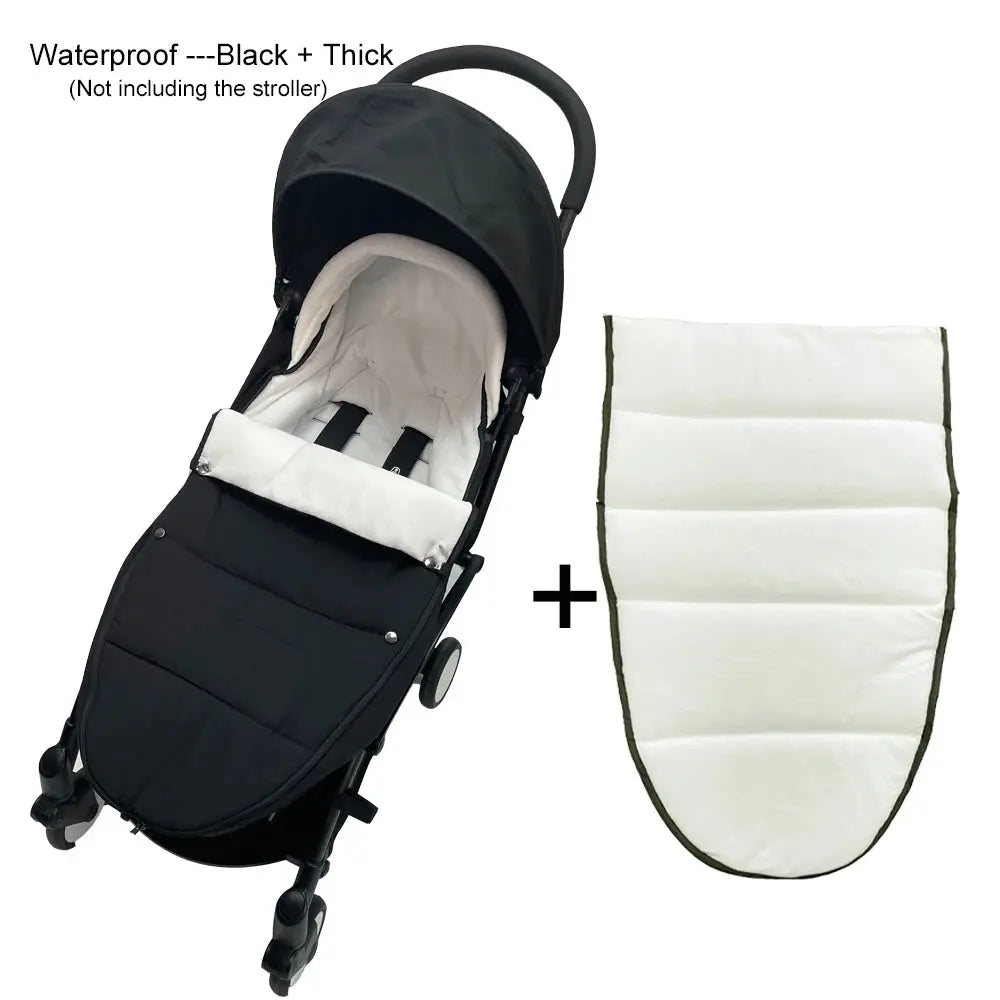 Chancelière pour poussette universelle – Confort thermique & protection hiver 