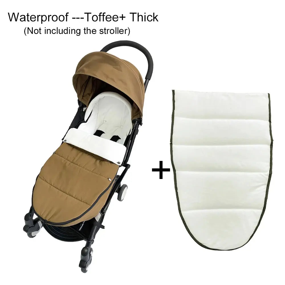 Chancelière pour poussette universelle – Confort thermique & protection hiver 