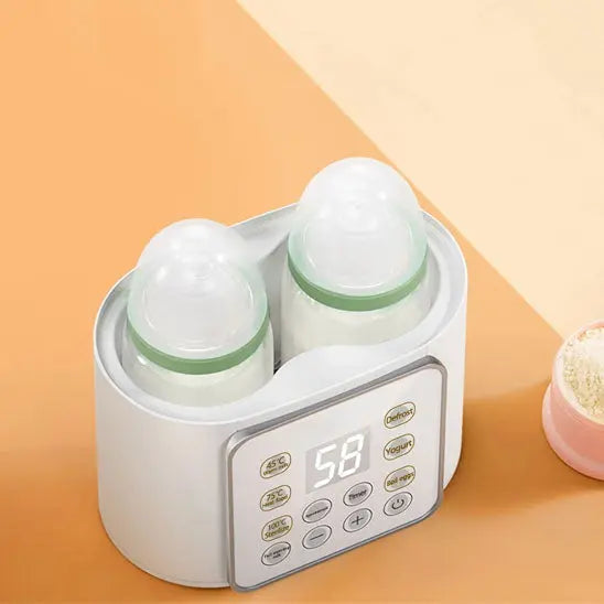 Chauffe Biberon Multifonction BabyLunea™ | Chauffe Biberon Rapide et Stérilisation Vapeur 