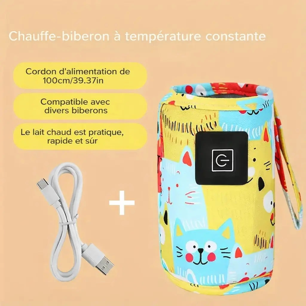 Chauffe-biberon portable BabyLunea Express | USB nomade 