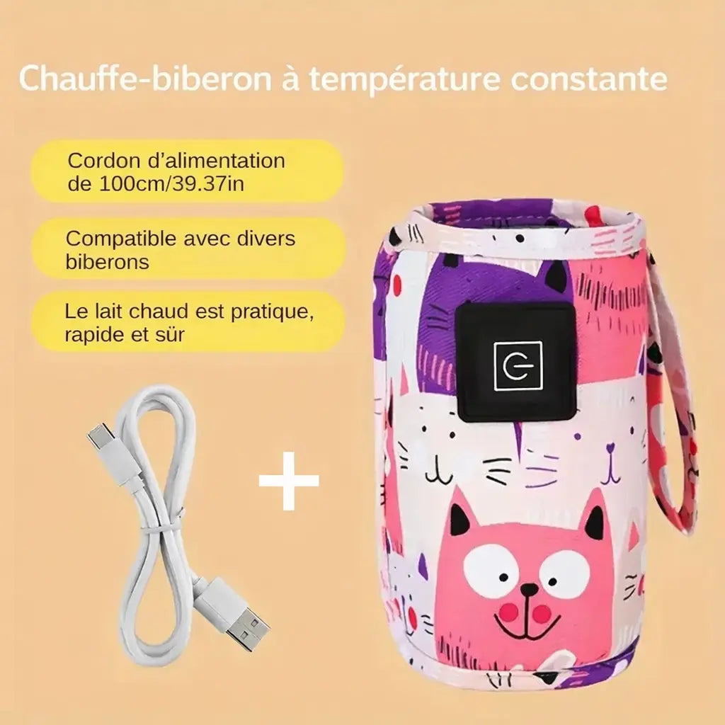 Chauffe-biberon portable BabyLunea Express | USB nomade 