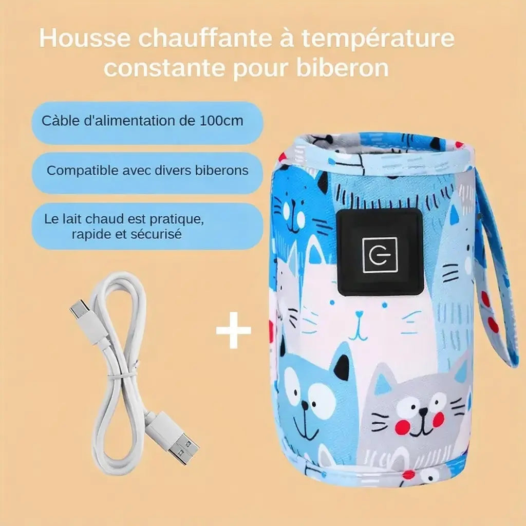 Chauffe-biberon portable BabyLunea Express | USB nomade 
