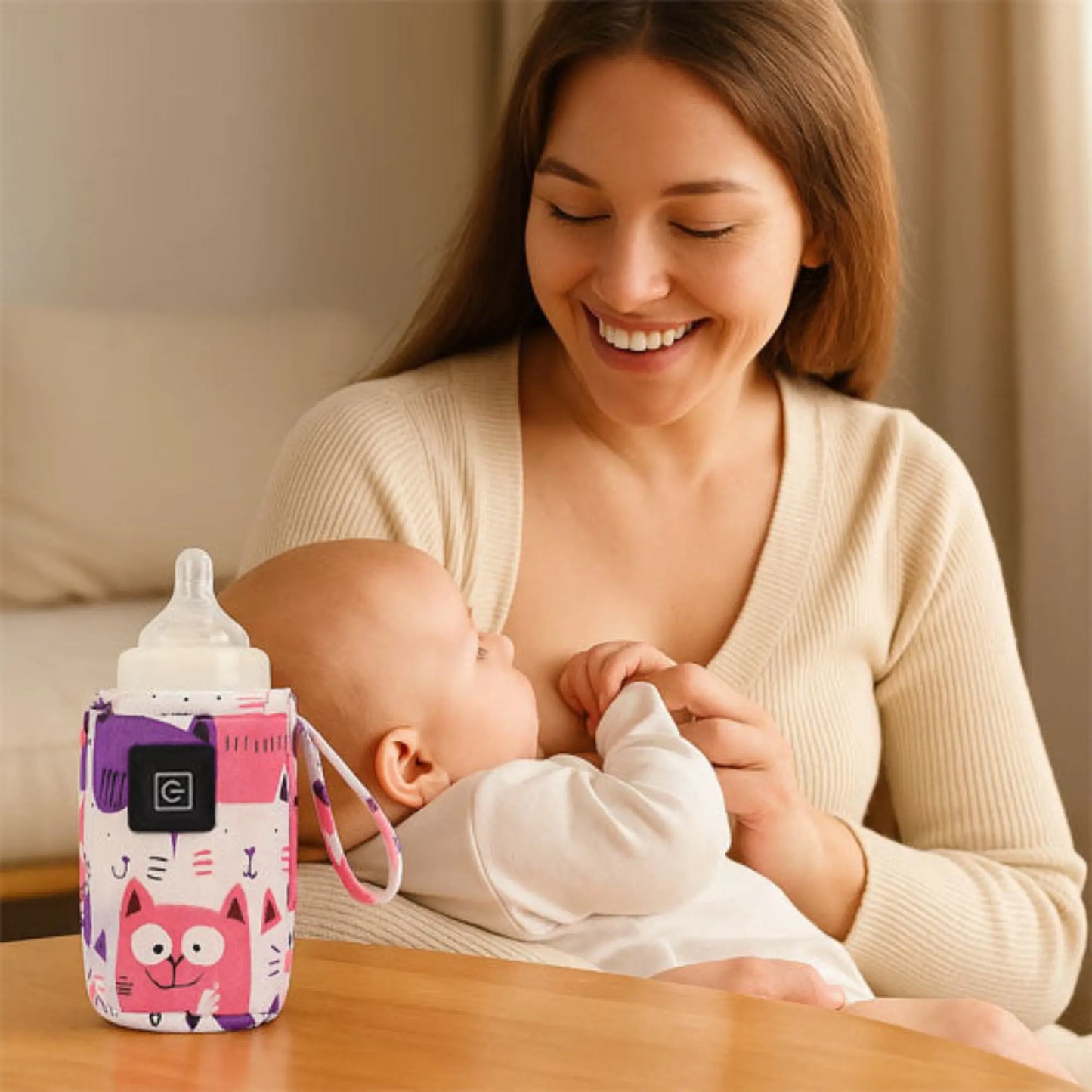 Chauffe-biberon portable BabyLunea Express | USB nomade 