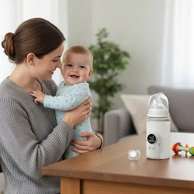 Chauffe biberon portable BabyLunea Instant USB température précise 