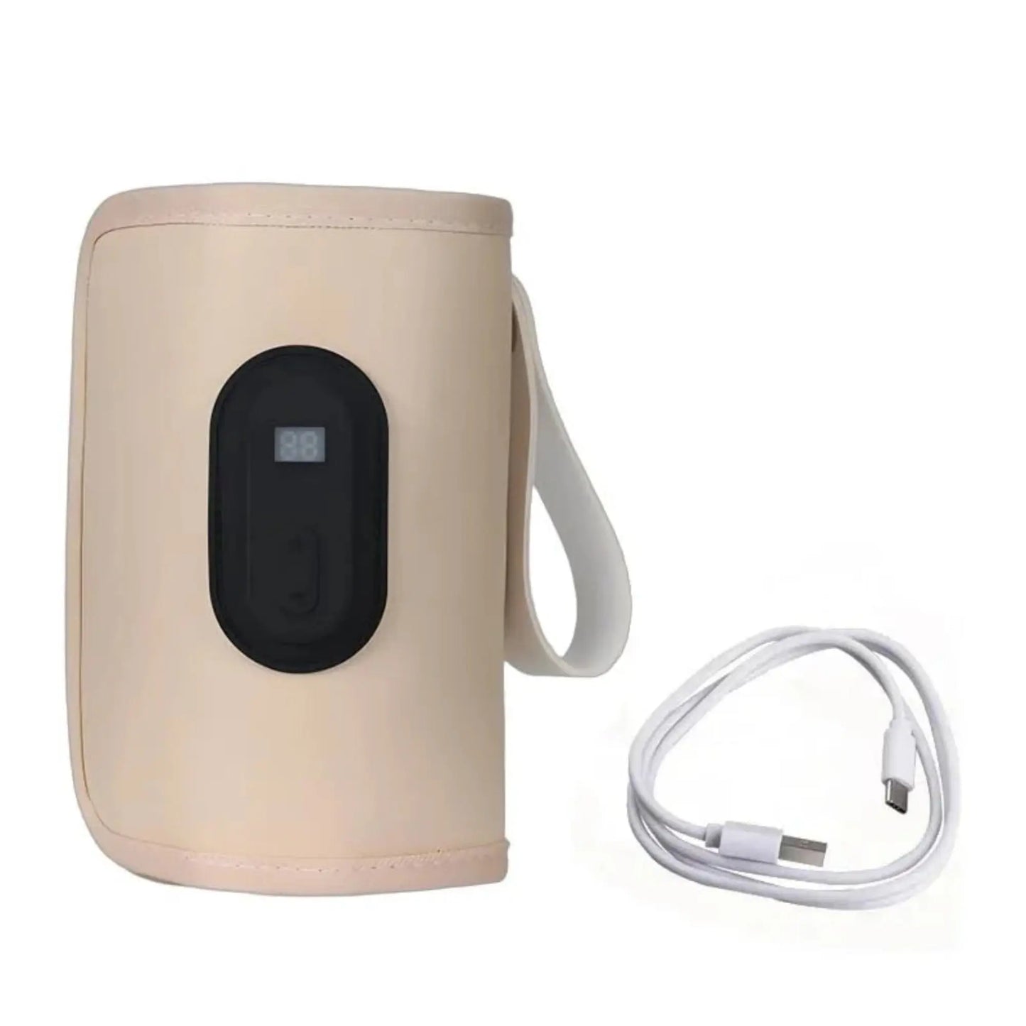 Chauffe-biberon voiture BabyLunea Liberté – Chauffe-biberon voiture USB portable réglable pour bébé (voyage, voiture, poussette) 
