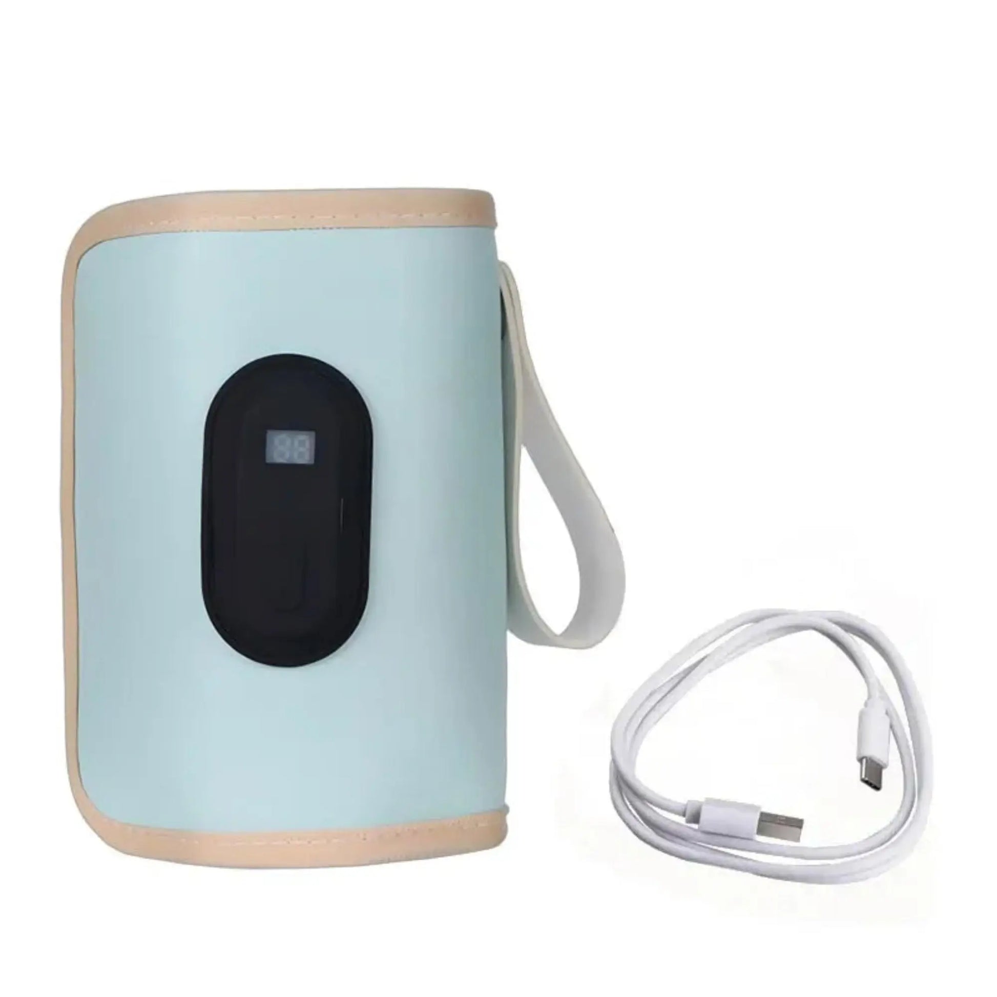 Chauffe-biberon voiture BabyLunea Liberté – Chauffe-biberon voiture USB portable réglable pour bébé (voyage, voiture, poussette) 