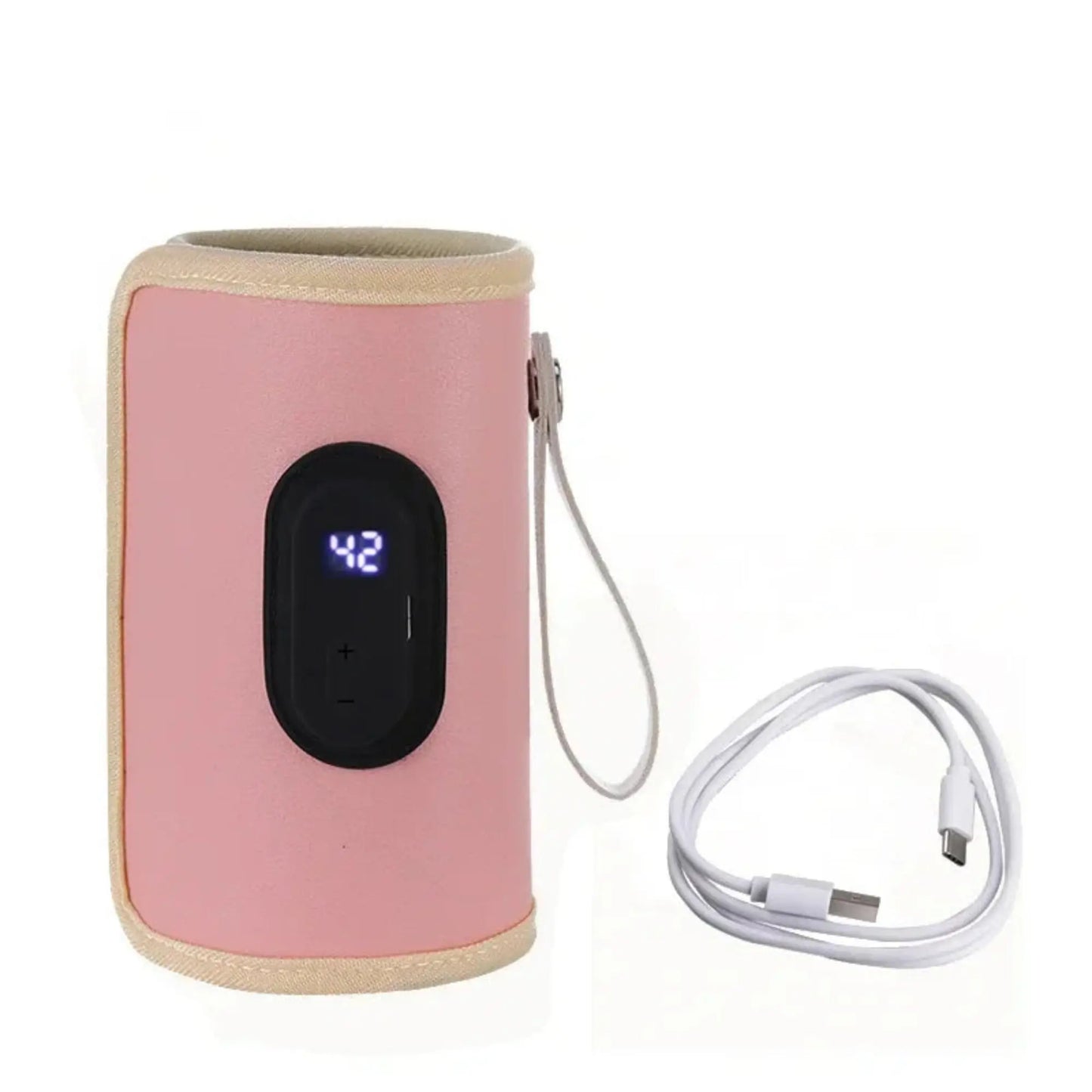 Chauffe-biberon voiture BabyLunea Liberté – Chauffe-biberon voiture USB portable réglable pour bébé (voyage, voiture, poussette) 