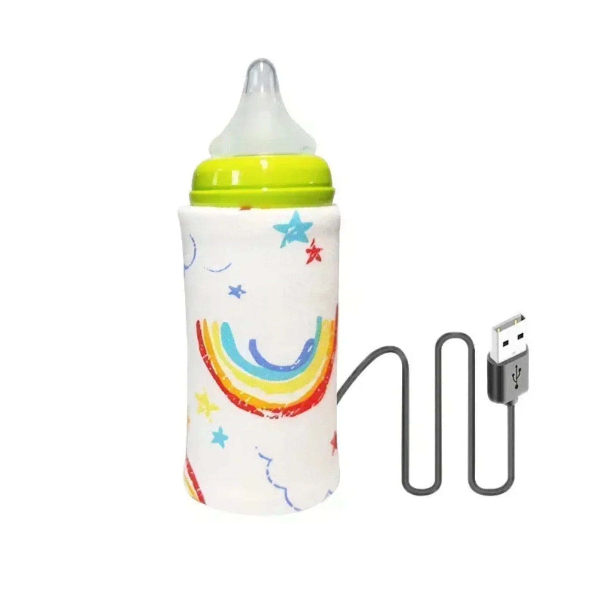 Chauffe-biberon voiture BabyLunea Liberté – Chauffe-biberon voiture USB portable réglable pour bébé (voyage, voiture, poussette) 