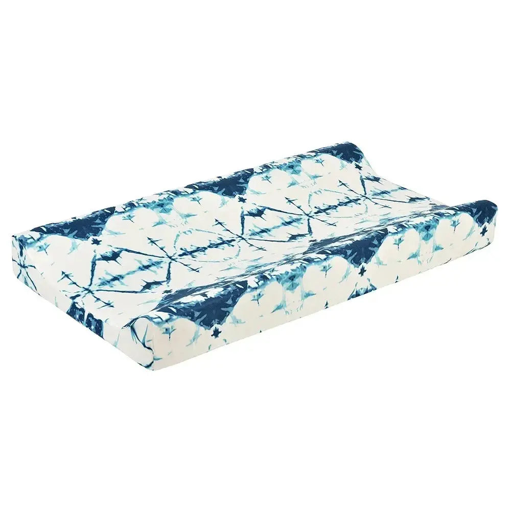 Housse matelas à langer BabyLunea Caresse – douce, lavable et florale 