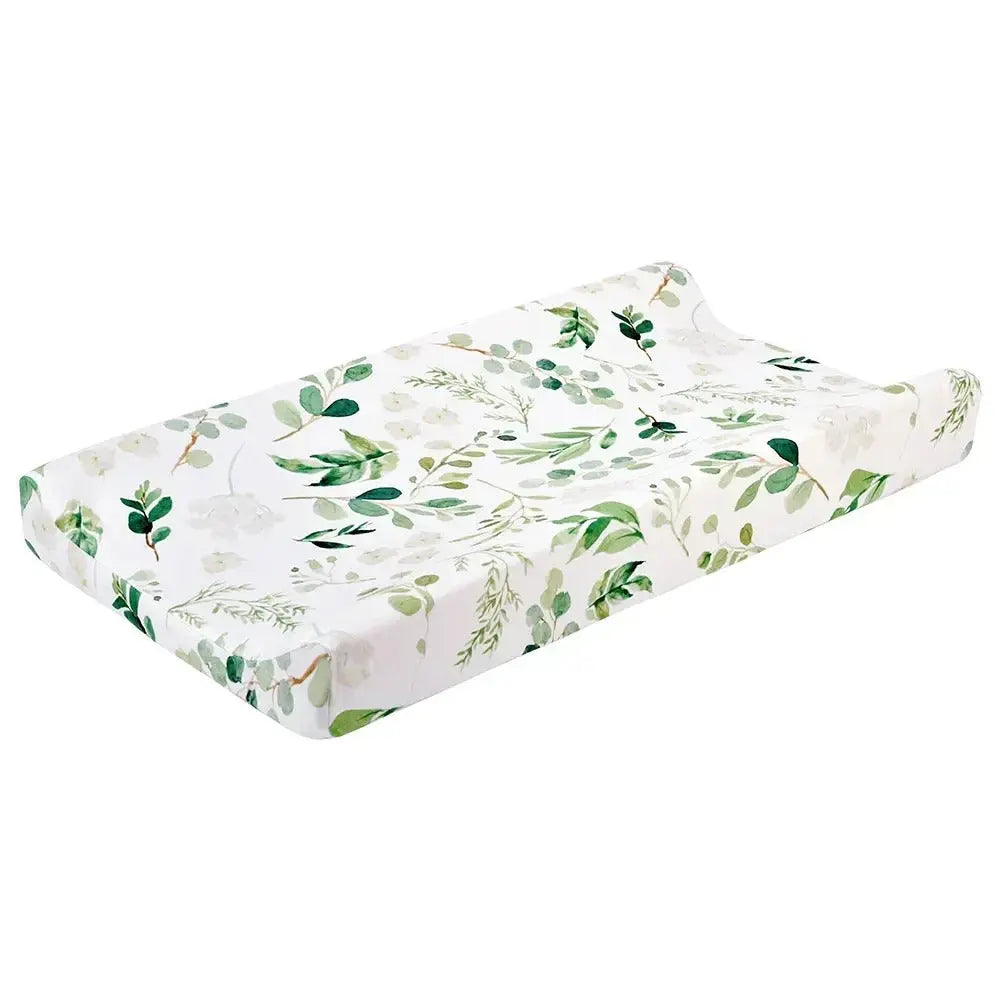 Housse matelas à langer BabyLunea Caresse – douce, lavable et florale 