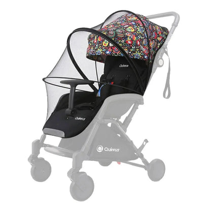 Moustiquaire poussette universelle BabyLunea Plénitude | Filet moustique poussette avec arceau et protection 360° 