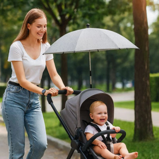 Ombrelle pour poussette BabyLunea Daily anti-UV réversible 