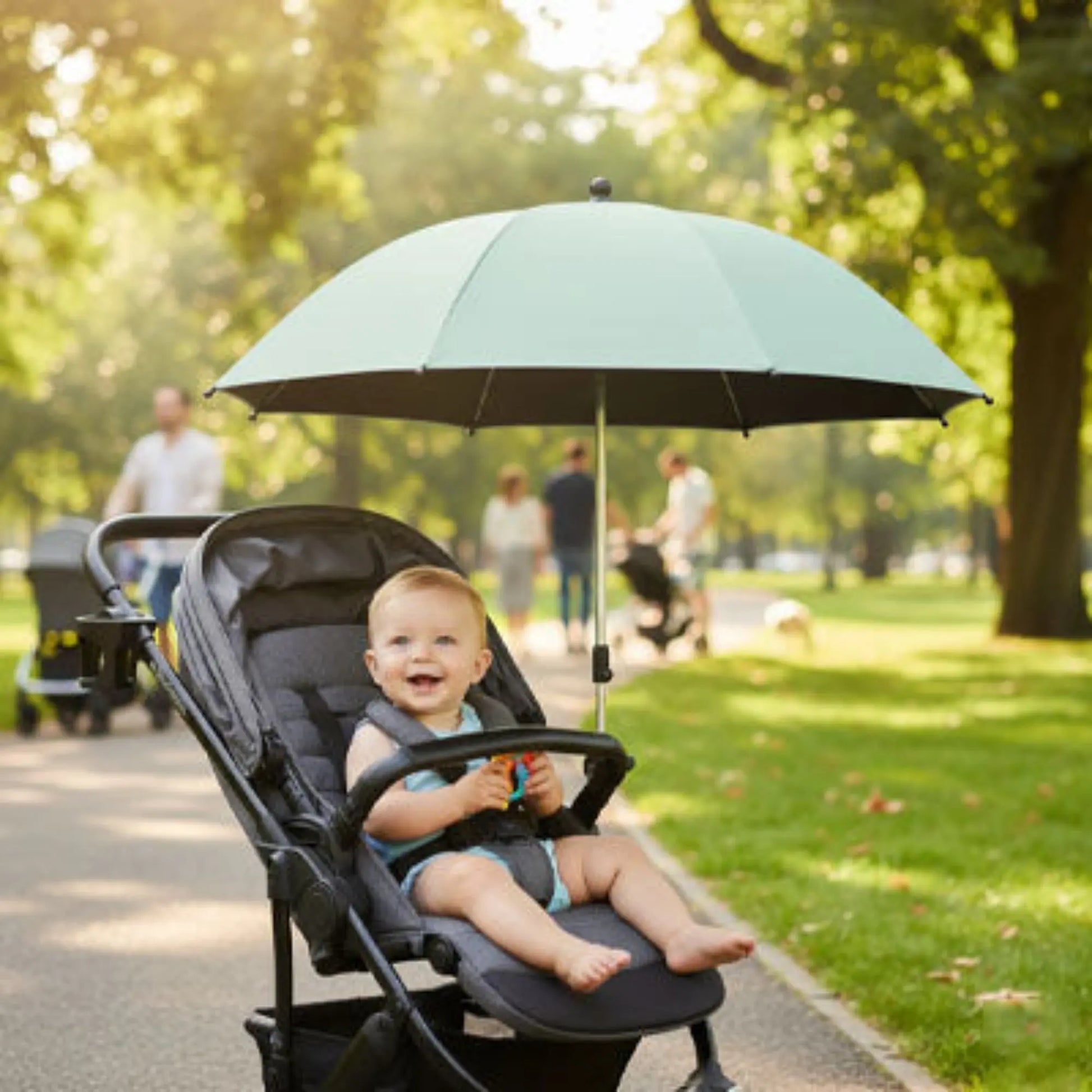 Ombrelle pour poussette BabyLunea Harmonie universelle avec protection UV et bras orientable 