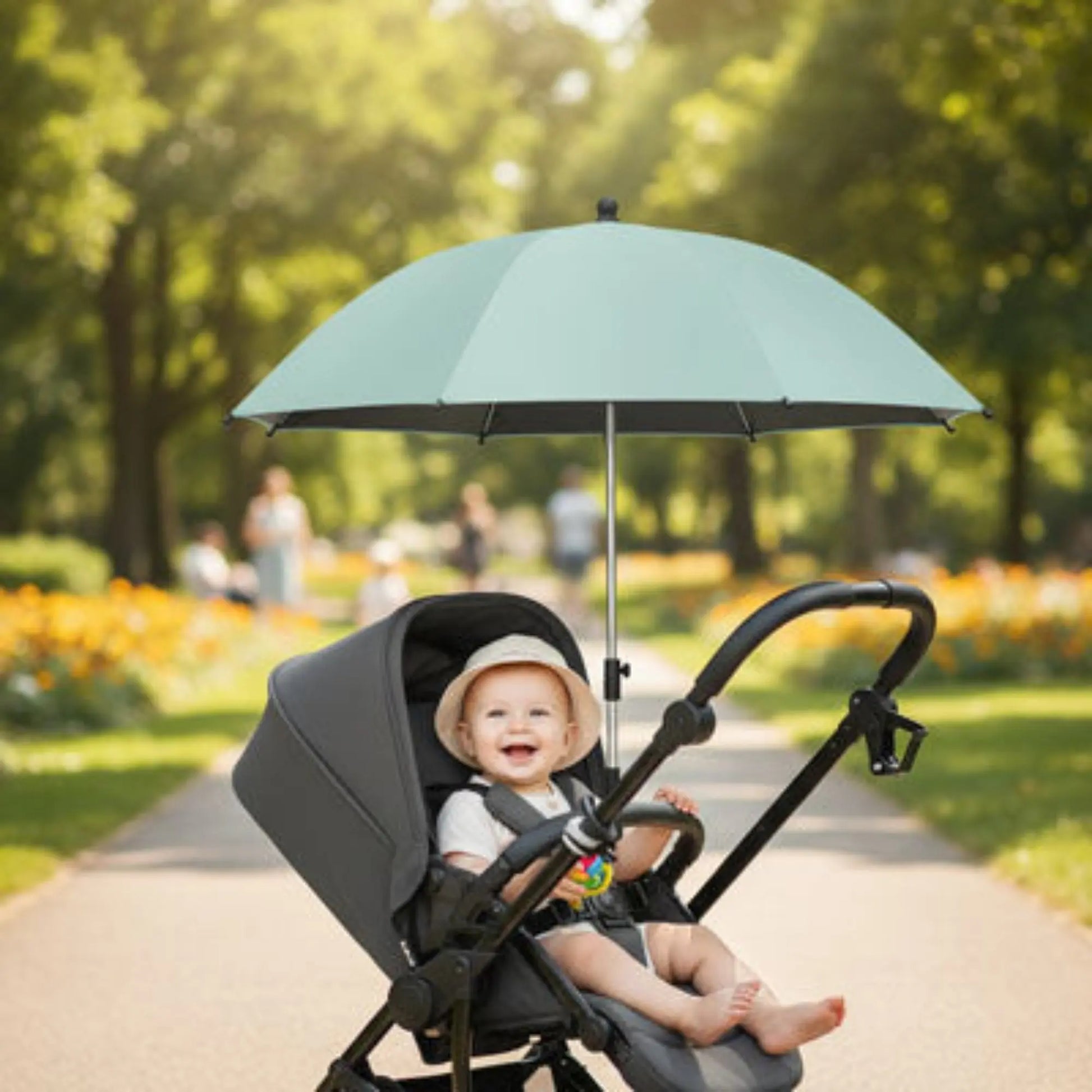 Ombrelle pour poussette BabyLunea Harmonie universelle avec protection UV et bras orientable 