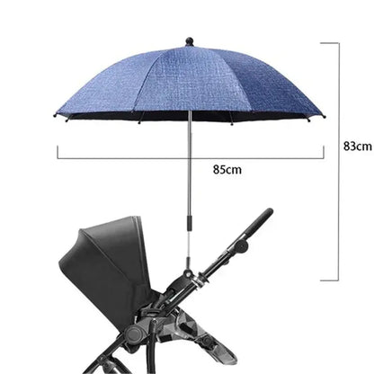 Ombrelle pour poussette BabyLunea Harmonie universelle avec protection UV et bras orientable 