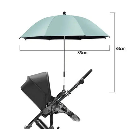 Ombrelle pour poussette BabyLunea Harmonie universelle avec protection UV et bras orientable 