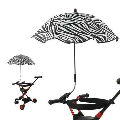 Ombrelle pour poussette universelle anti-UV | Protection bébé été 