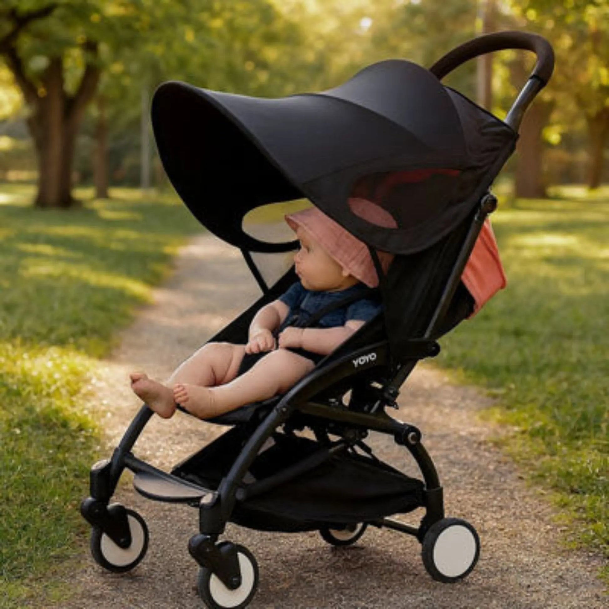 Pare soleil poussette BabyLunea Confort anti-UV universel 