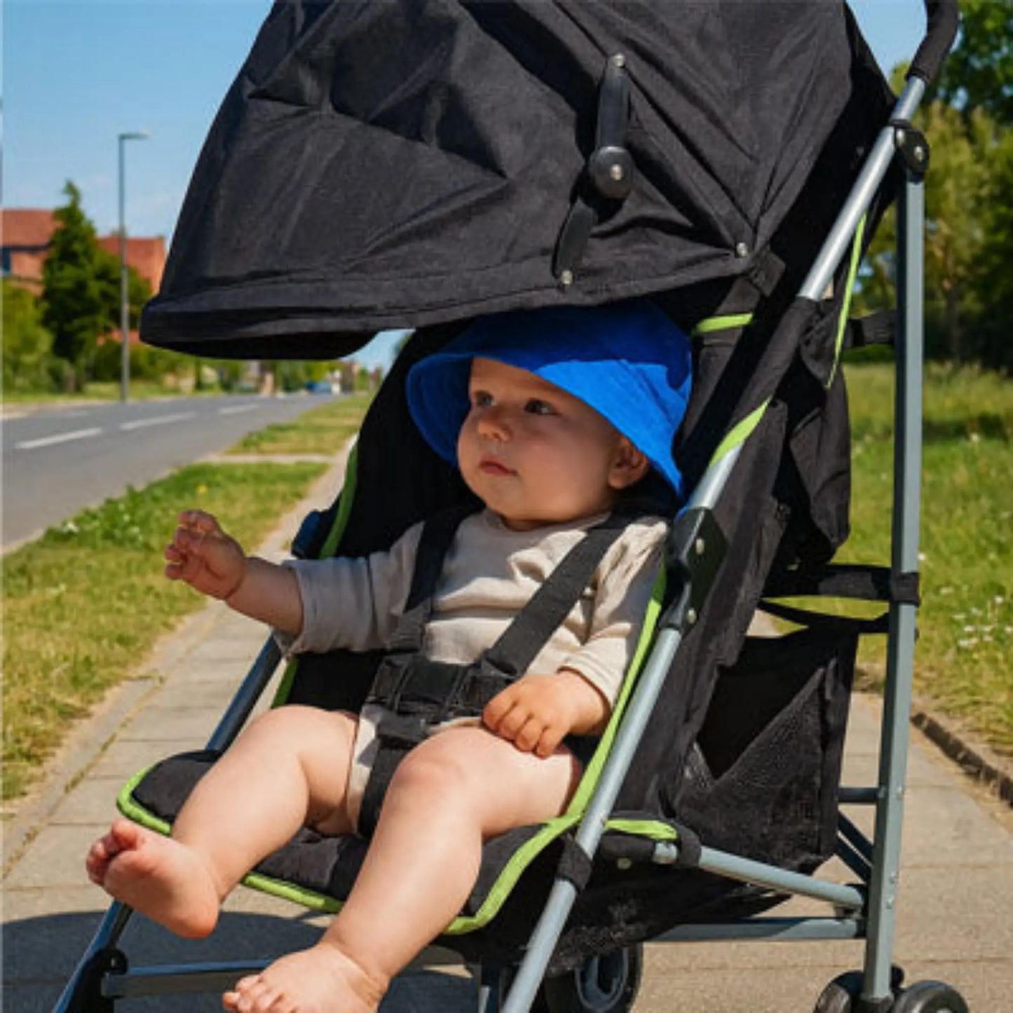 Pare soleil poussette BabyLunea Minutes | Anti-UV universel 