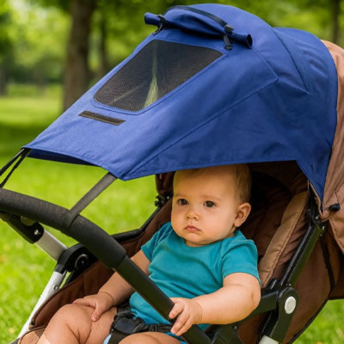 Pare soleil poussette BabyLunea Mobile | UV 50+ universel 