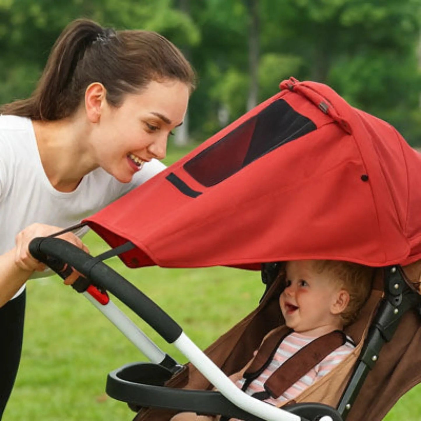 Pare soleil poussette BabyLunea Mobile | UV 50+ universel 