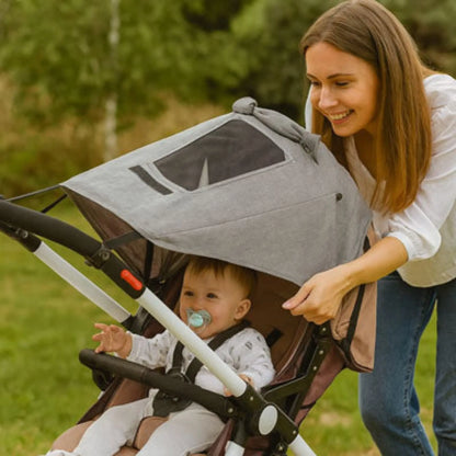 Pare soleil poussette BabyLunea Mobile | UV 50+ universel 