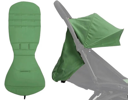 Pare soleil poussette BabyLunea Zen universel – protection solaire, confort et fraîcheur pour bébé 