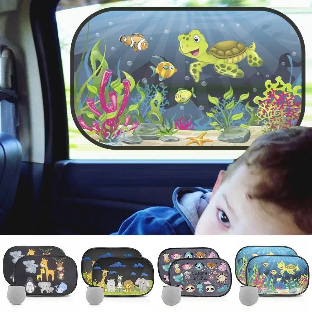 Pare soleil voiture bébé BabyLunea Confort – Protection solaire voiture enfant 