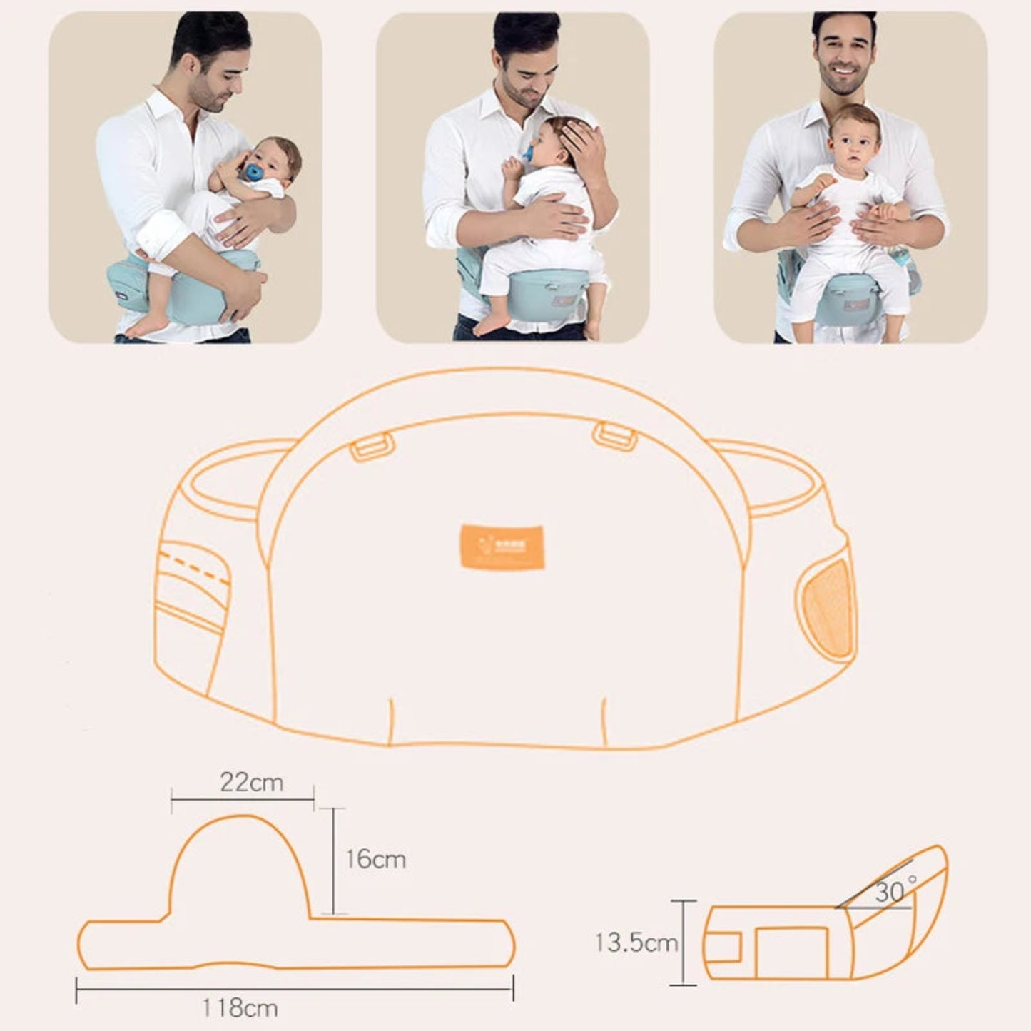 Porte bébé randonnée