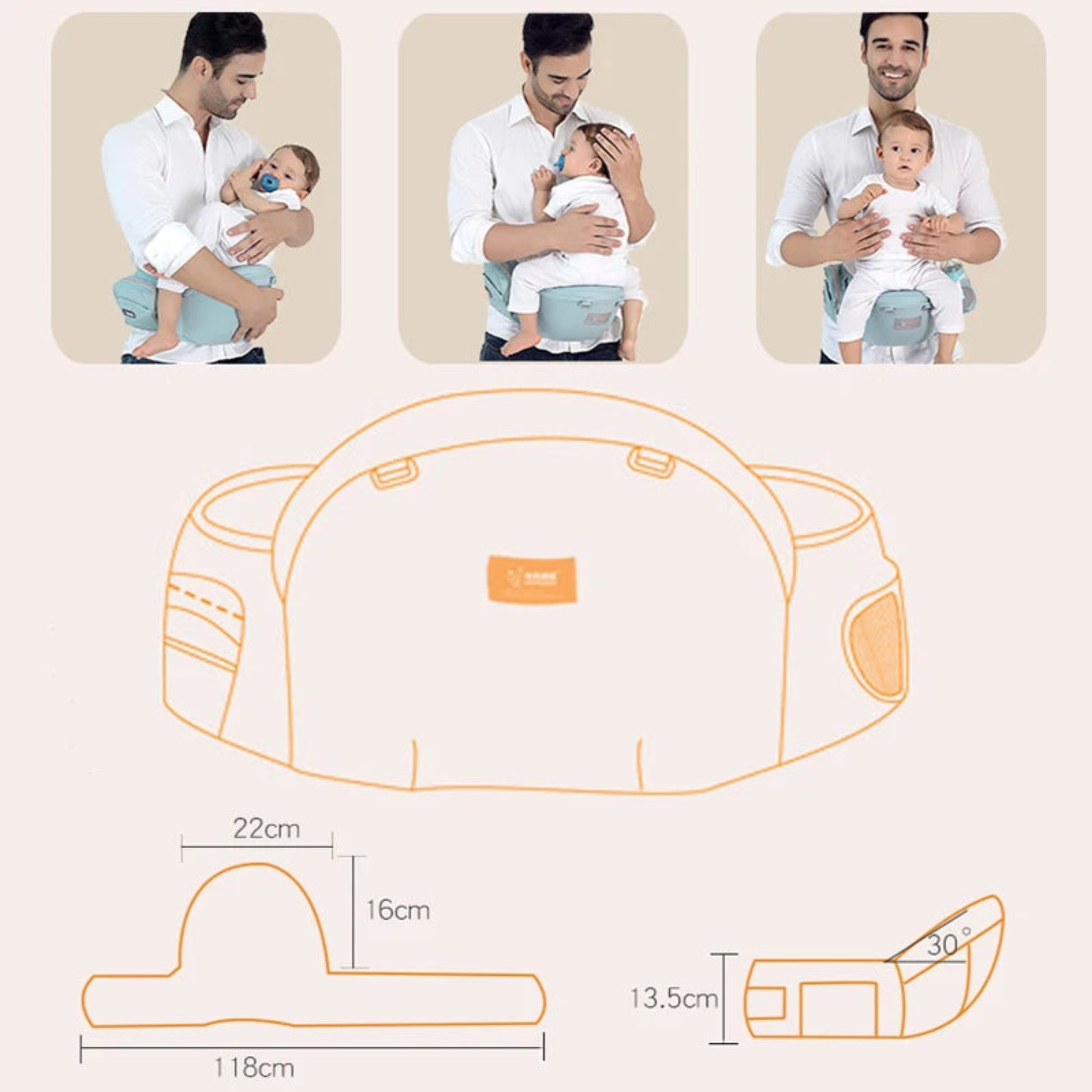 Porte bébé randonnée