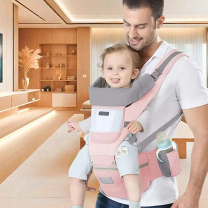 Porte bébé ergonomique BabyLunea Escale | Tabouret de taille multifonctionnel pour nouveau-né à tout-petit, multi-usage 