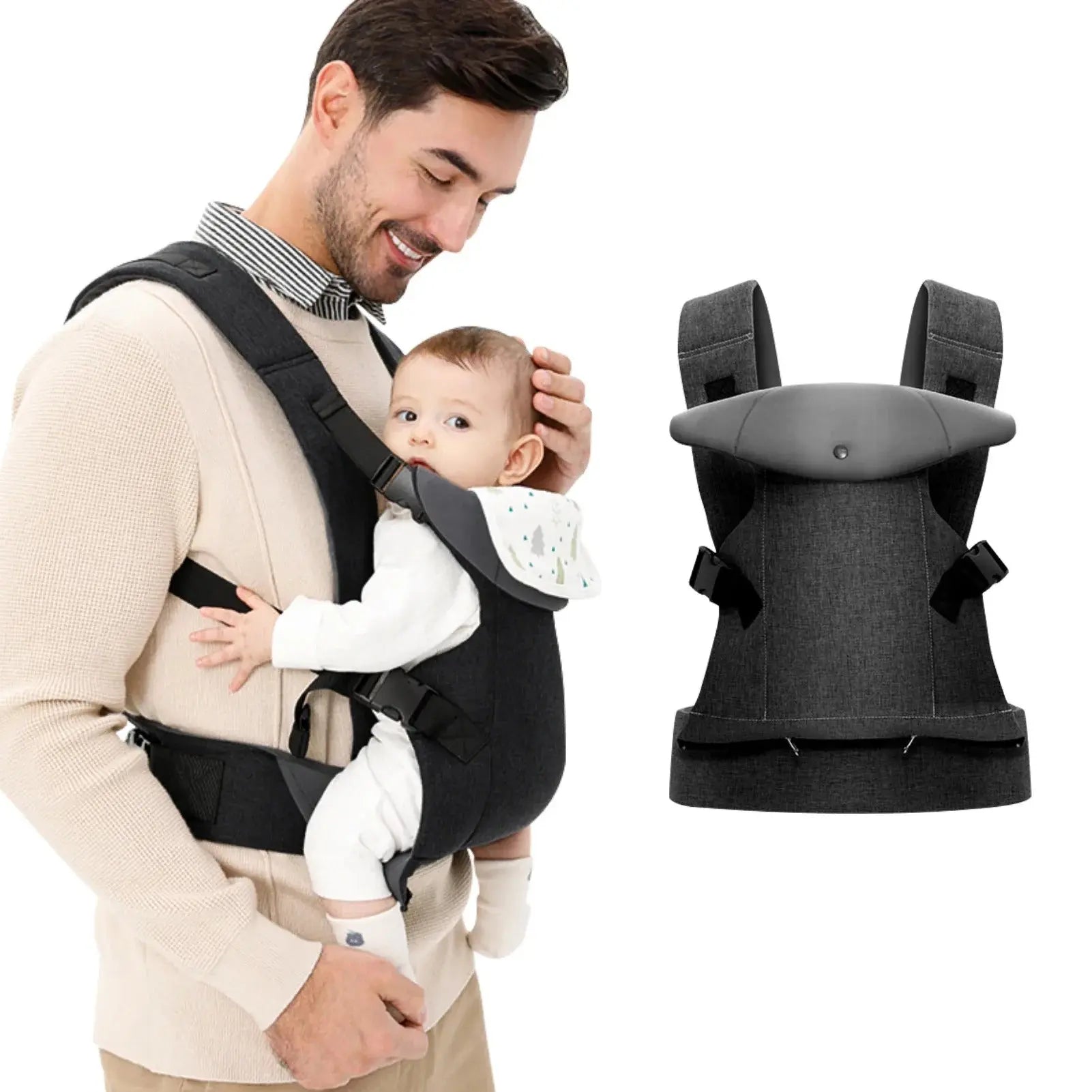 Porte bébé nouveau-né BabyLunea Tempo | Confort physiologique et maintien premium 