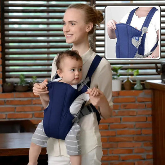 Porte bébé physiologique BabyLunea Étreinte | Portage premium sac à dos à bandoulière confortable et réglable, pochette respirante 