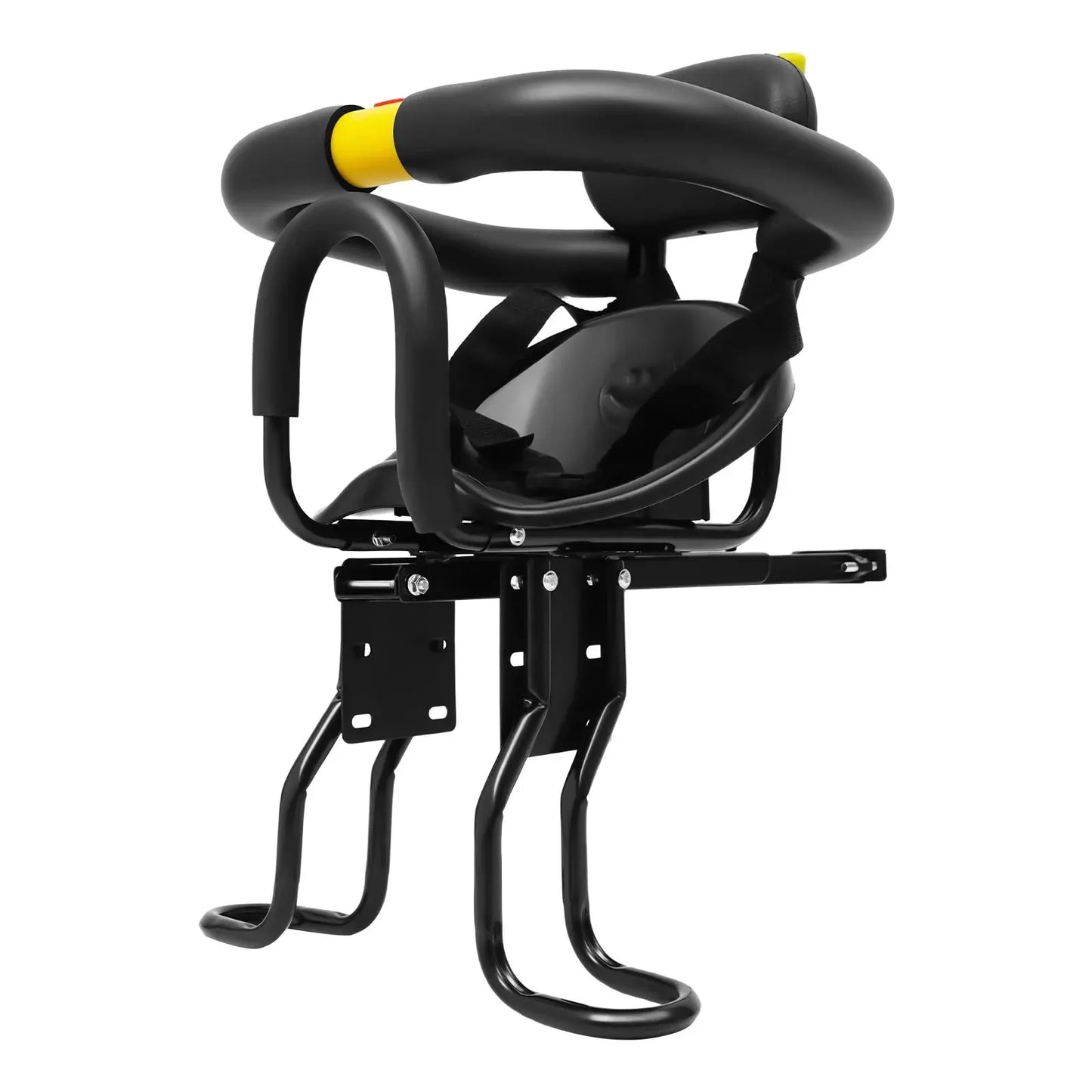 Porte bébé vélo avant BabyLunea Évasion sécurisé et réglable 
