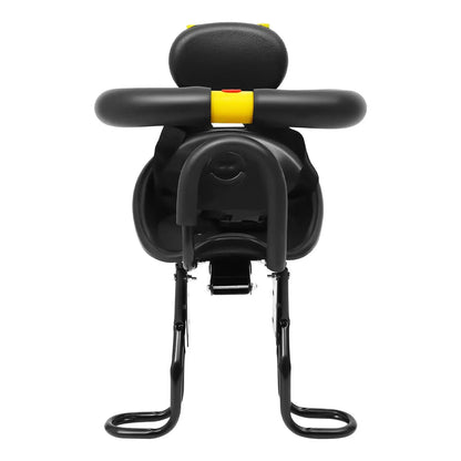 Porte bébé vélo avant BabyLunea Évasion sécurisé et réglable 