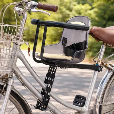 Porte bebe velo avant premium – BabyLunea Élan - fixation sécurisée 