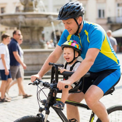 Porte bébé vélo avant sécurisé BabyLunea Escapade – siège vélo enfant premium 