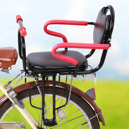Porte bébé vélo électrique BabyLunea Pulse – siège arrière rembourré premium 
