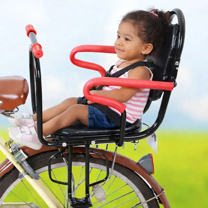 Porte bébé vélo électrique BabyLunea Pulse – siège arrière rembourré premium 