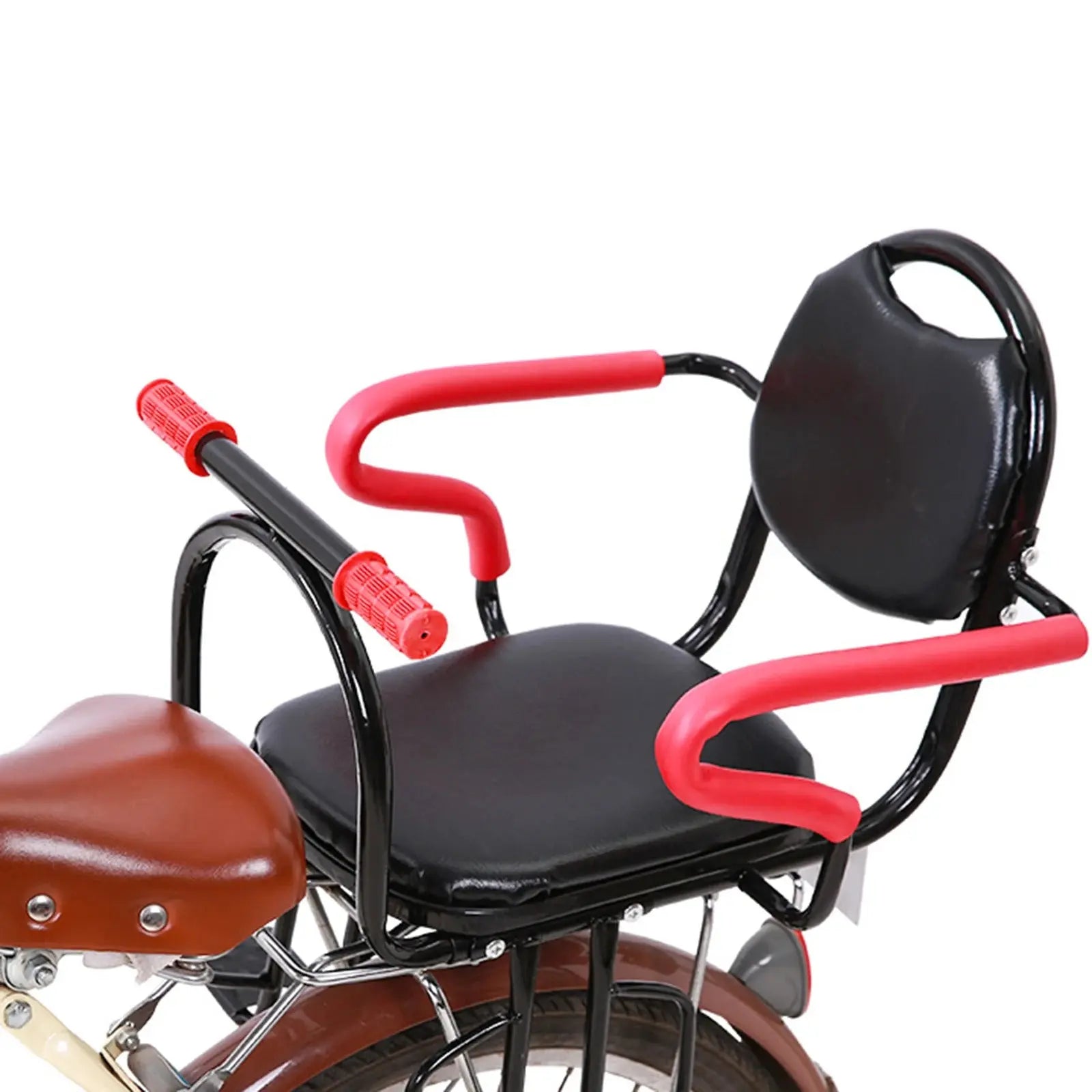 Porte bébé vélo électrique BabyLunea Pulse – siège arrière rembourré premium 