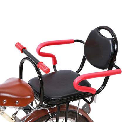 Porte bébé vélo électrique BabyLunea Pulse – siège arrière rembourré premium 