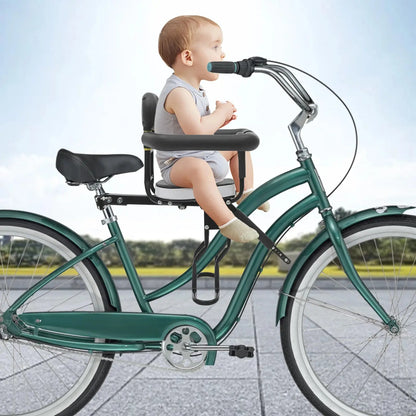 Porte bébé vélo sur cadre BabyLunea Nexus – siège enfant réglable premium 
